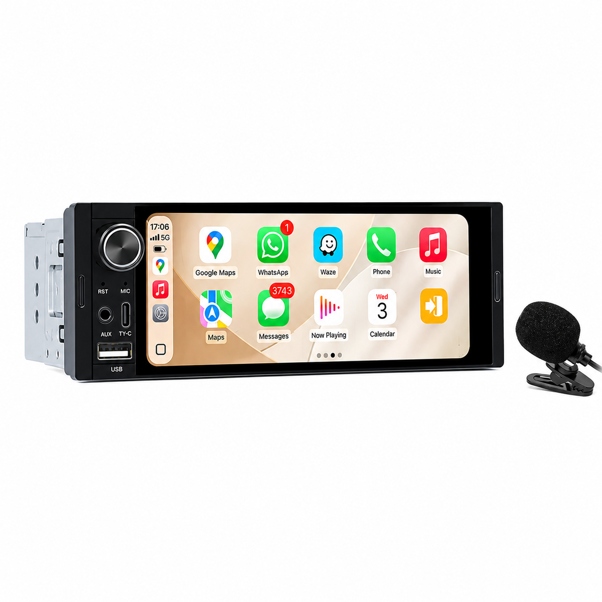 Autoradio CarPlay avec écran tactile