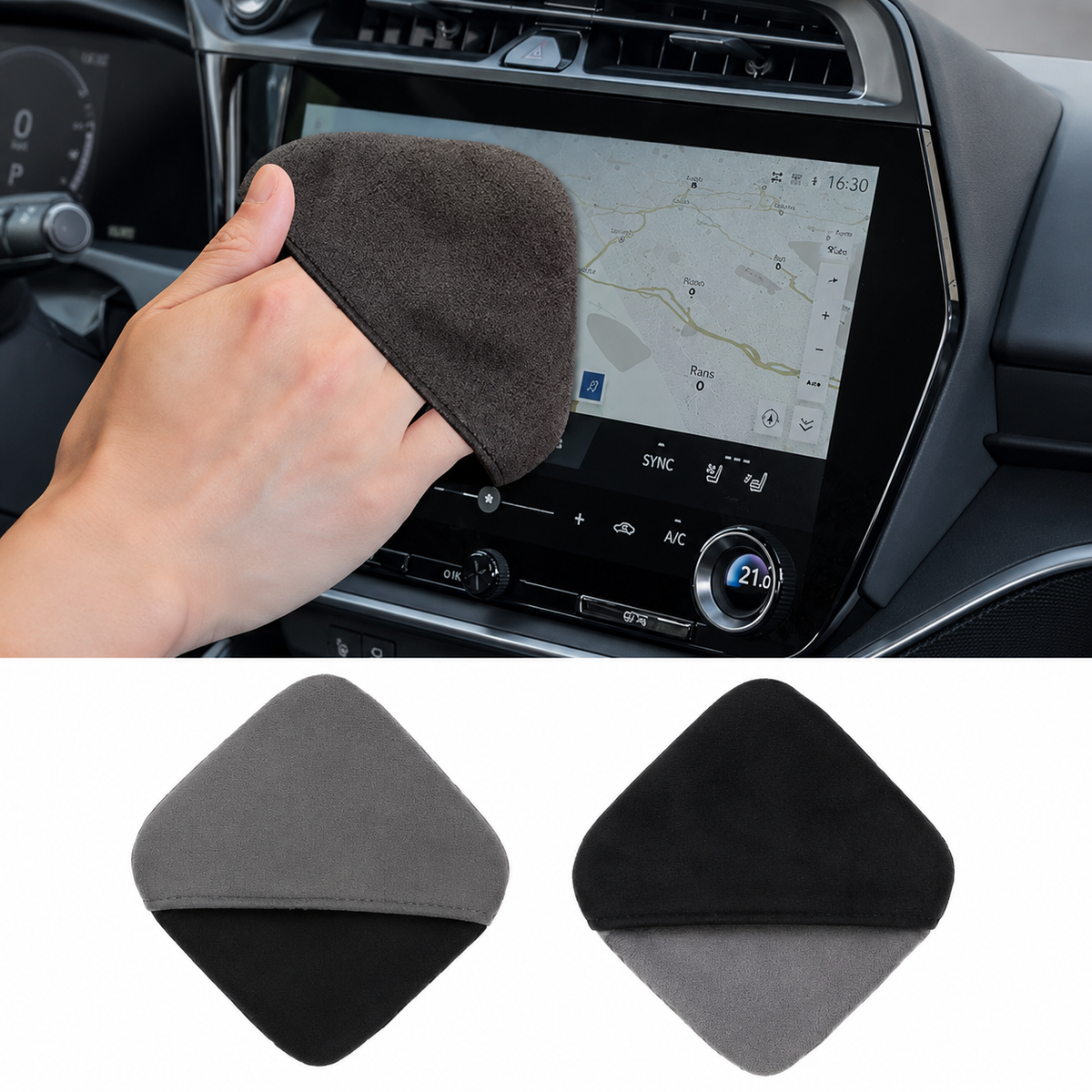 Chiffon microfibre pour écran de voiture
