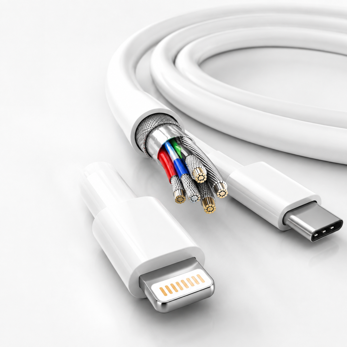 Câble USB-C vers Lightning
